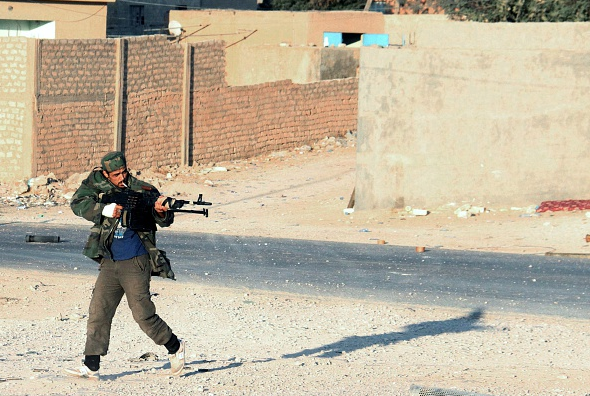 Libyan Dawn militia fighter