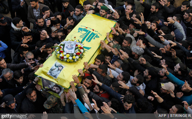Hezbollah fighter's funeral